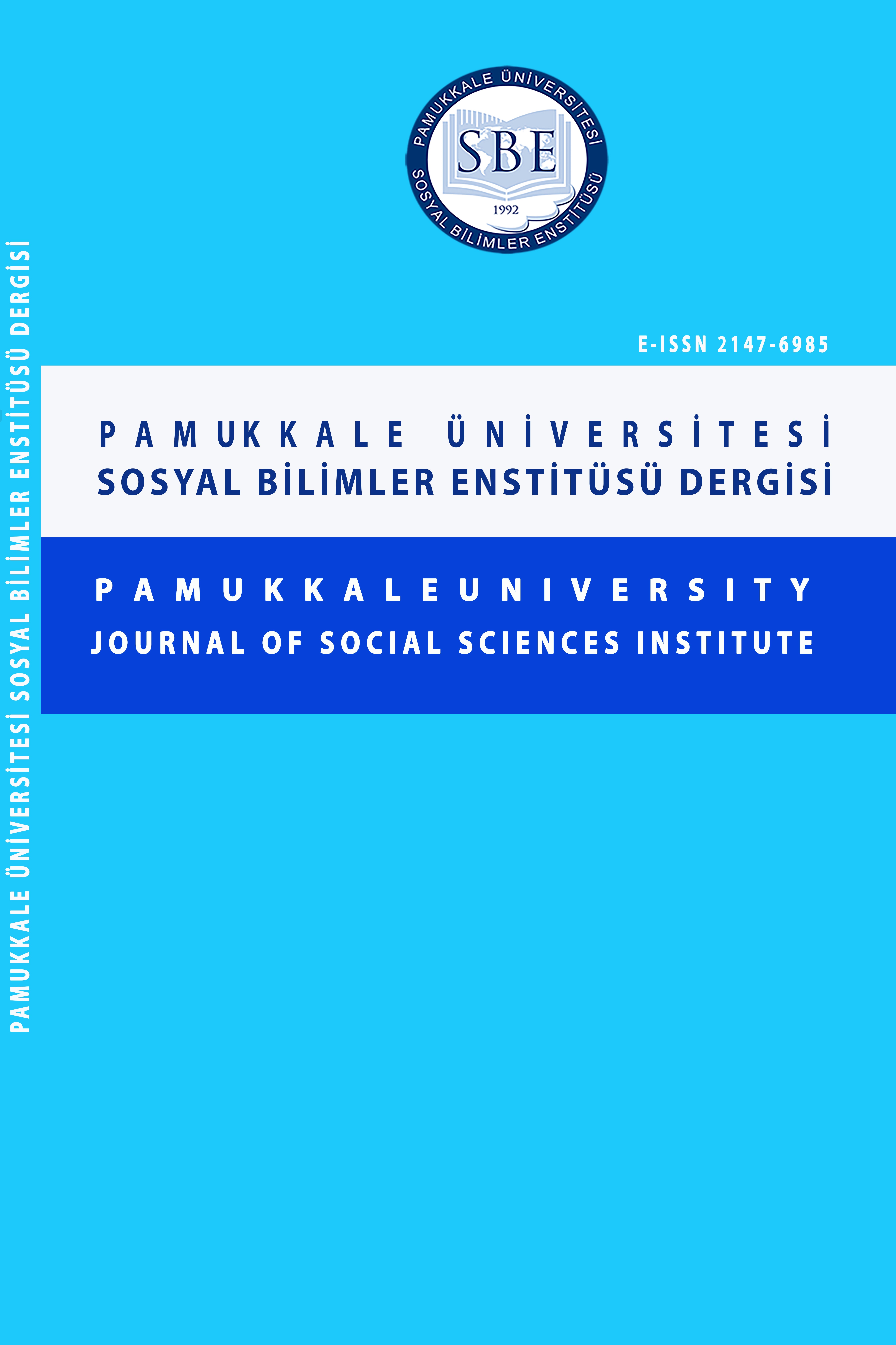 Pamukkale University Journal of Social Sciences Institute