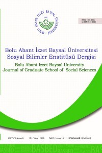 Bolu Abant İzzet Baysal University Journal of Graduate School of Social Sciences