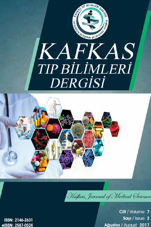 Kafkas Journal of Medical Sciences