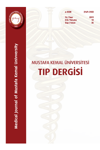 The Medical Journal of Mustafa Kemal University